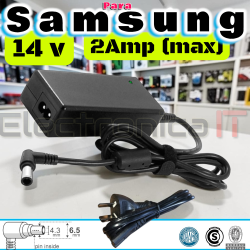 Fuente 14v 2a 24w 6,4X4,4 6,0X4,0 para LG y Samsung